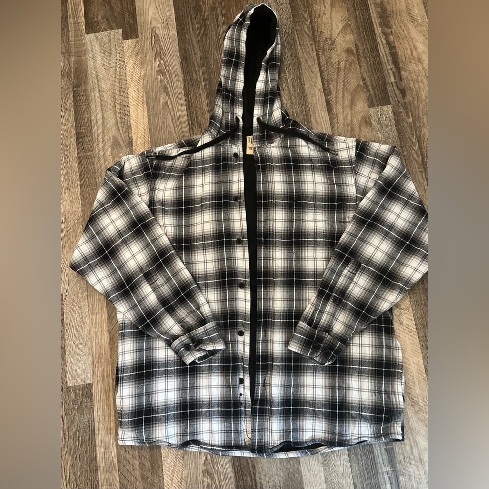 Read head Large Flannel jacket